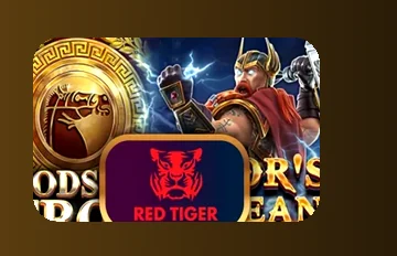 โลโก้ค่าย Red Tiger ในสล็อต slotxo